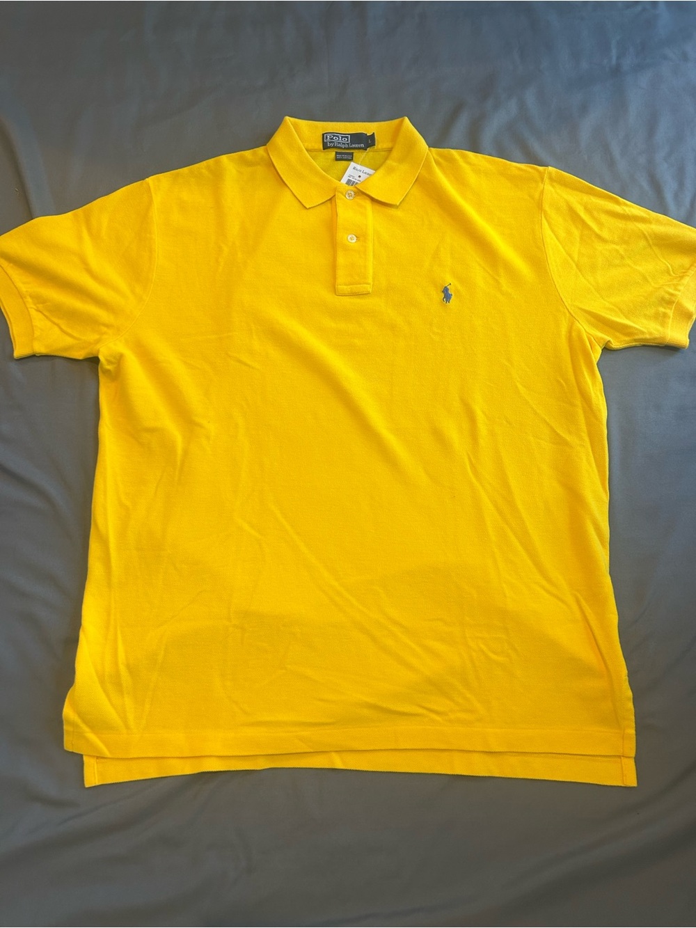 Authentic POLO by Ralph Lauren Classic Yellow Polo Shirt (BRAND NEW W TAGS)